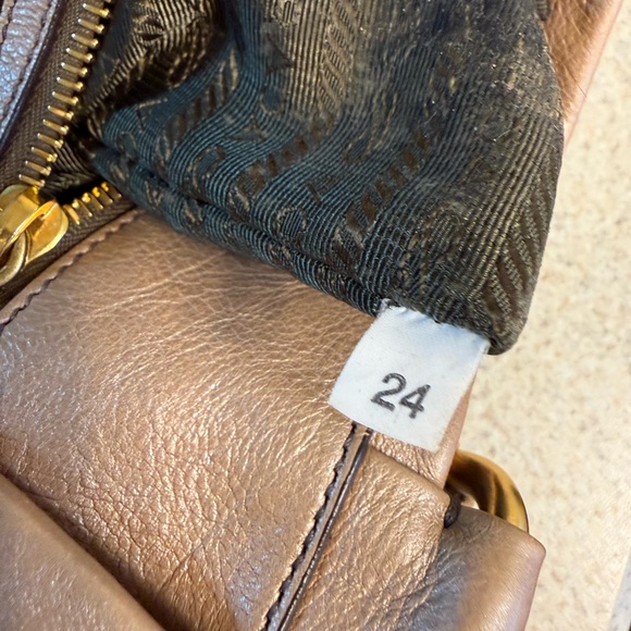 Prada Brown Ombré Shoulder Bag - Picture 15 of 16